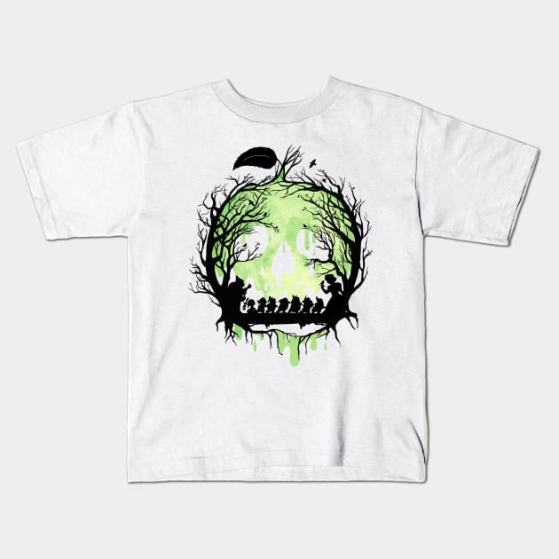 poison apple Kids T-Shirt by NemiMakeit